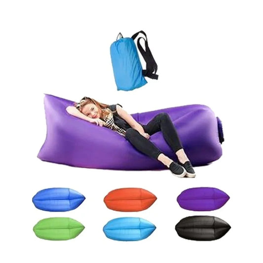 Fast folding camping essential inflatable bed