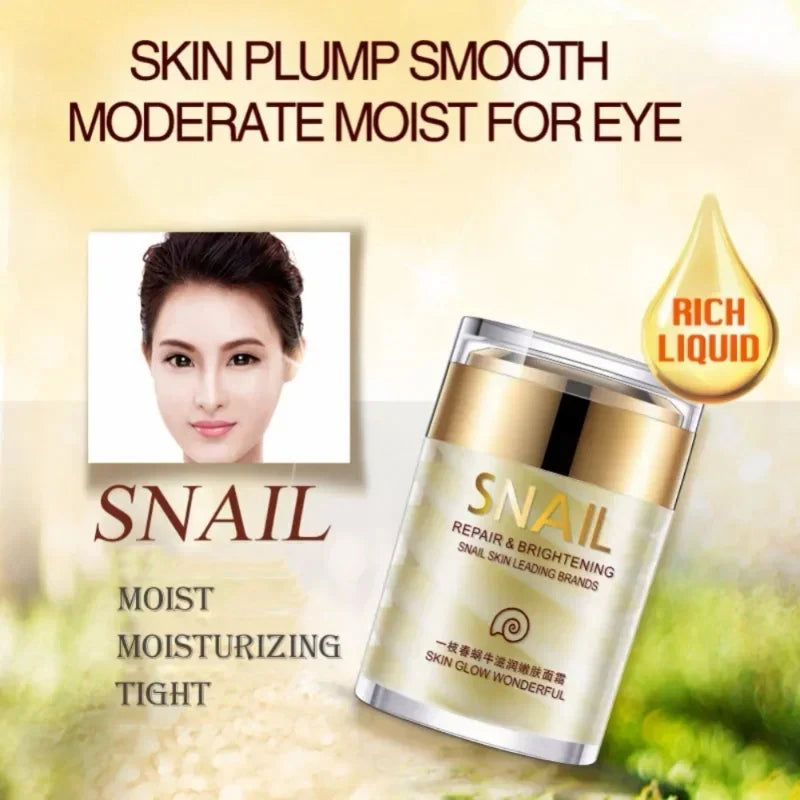 Snail Collagen Face Cream Whitening Moisture Anti Aging