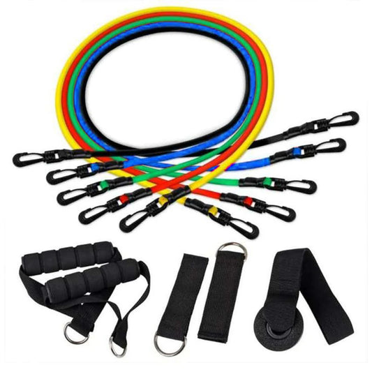 11pcs  Exercise Resistance Bands