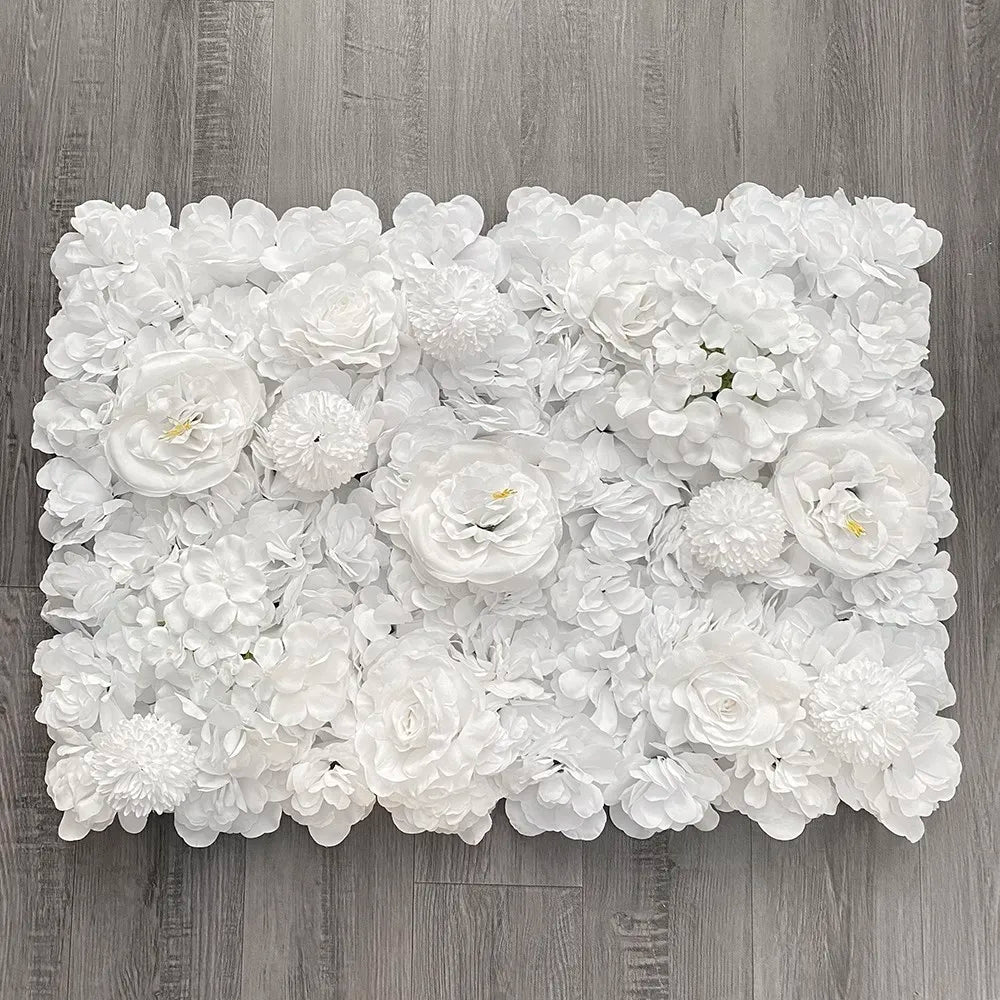 Wedding Decorative Flower Wall Silk